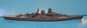 Battleship "Scharnhorst" damaged (1 p.) GER 1939 Hornby / Rovex M 745